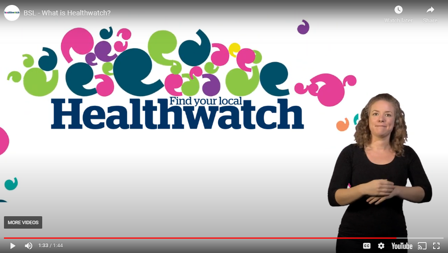Home Healthwatch Central Bedfordshire