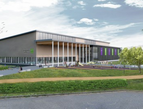 New community and leisure centre in Houghton Regis is taking its next step