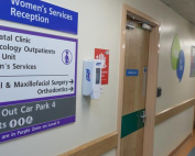 Hospital corridor