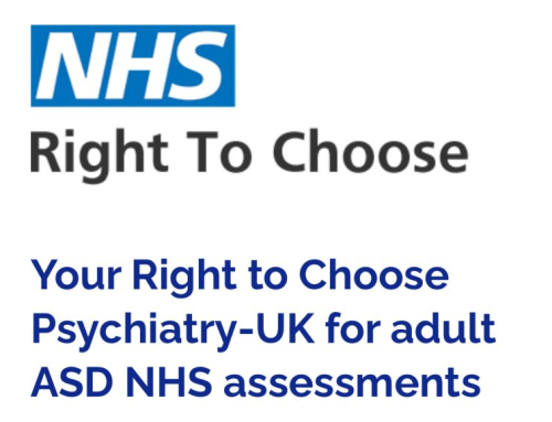 Right to choose – Adult Autism Assessment